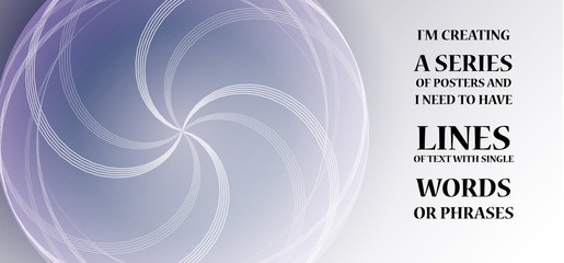 abstract background with circles