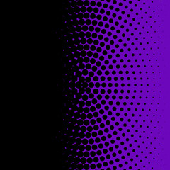 Halftone Background. Fade Dotted pattern. Digital Gradient. Pop-art style.