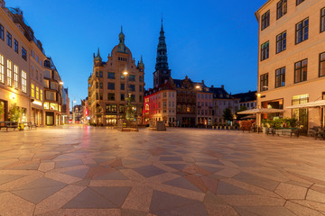 Naklejka premium Copenhagen. Square Amagertorv.
