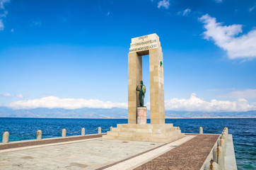 Athena goddess Statue, Reggio di Calabria, Southern Italy