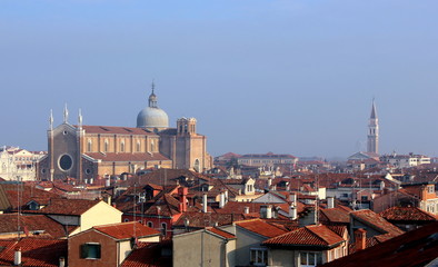 Fototapeta premium view of Venice Italy