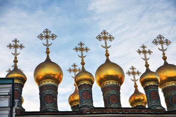Obraz premium Terem churches of Moscow Kremlin