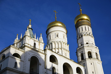 Fototapeta premium Ivan Great bell tower of Moscow Kremlin.