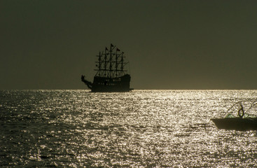 Fototapeta na wymiar Dream Ship