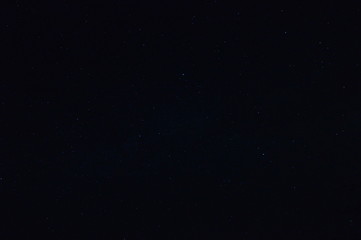 Photograph Of The Stars On A Clean Day Of Summer Clouds. Night Photography, Landscapes, Astrology, Science. August 2, 2018. Lugo Galicia Spain.