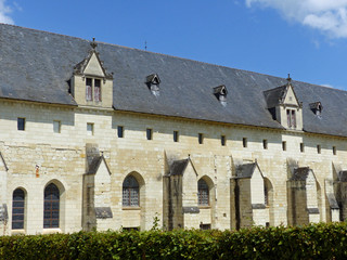 Fototapeta na wymiar Abbaye royale de Fontevraud