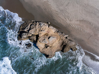 Seal Rocks Aerial View