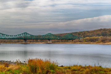 Most i rzeka Wisła, Polska © Senatorek