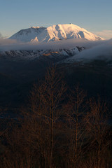 Obraz premium sunset in the mountains