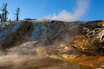 landscape of mountains