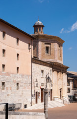 Fototapeta na wymiar Duomo di Spoleto Italien