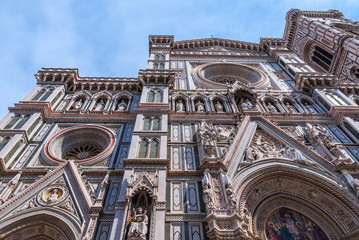 Der Dom von Florenz, Fassade