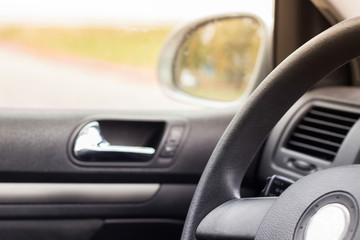 Naklejka premium Steering wheel