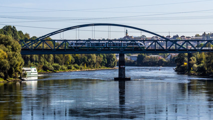 Beautiful view near Passau - Danube - Bavaria - Germany