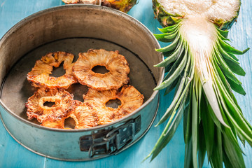 Enjoy your sun dried pineapple made of fresh fruits