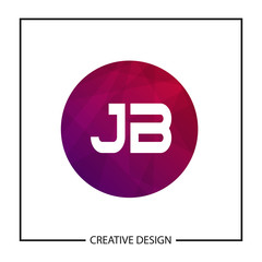 Initial Letter JB Logo Template Design