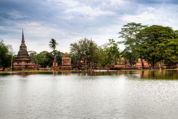 Sukhothai Historical Park is one of the most famous tourist sites in central Thailand
