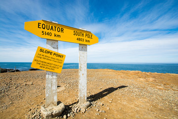 Slope Point in New Zealand
