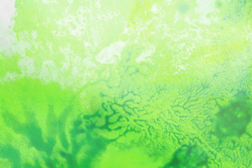 watercolor background divorced, paint green