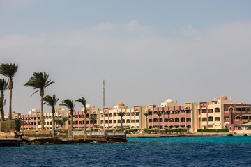 Obraz premium Red sea coast near Hurghada
