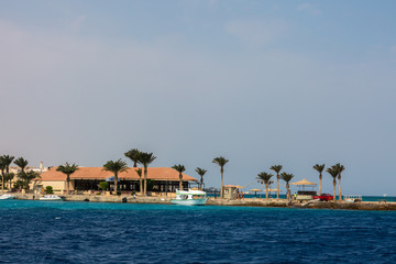 Obraz premium Red sea coast near Hurghada