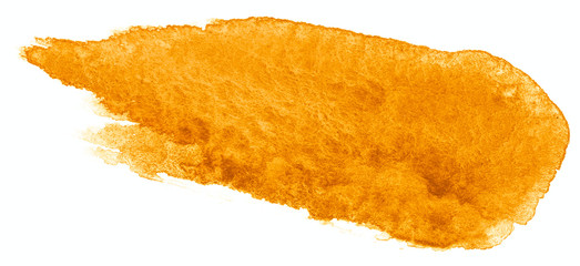 orange yellow watercolor stain