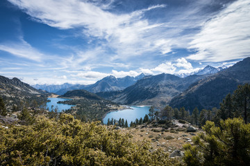 Lac d'Aubert et lac d'Aumar - Neouvielle - Pyrénées