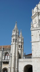 Fototapeta premium old Jerónimos Monastery of belem near lisbon