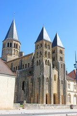 Fototapeta na wymiar Paray le Monial Basilica, France