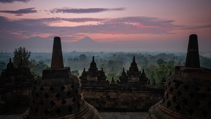 Borobudur - obrazy, fototapety, plakaty