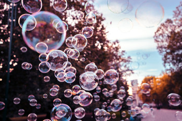 Bubbles in the sky