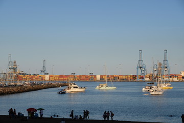 Industrial port