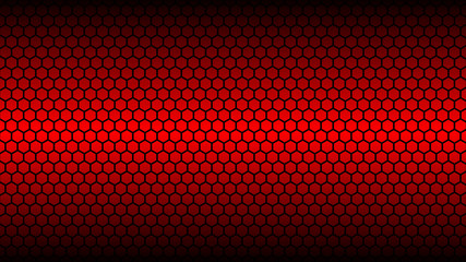 Honey comb red background