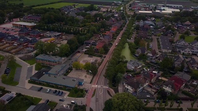 Truck parade with lots of trucks and trailers. Many transport companies participate in this parade.