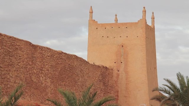 Tower defence in m'zab people, ghardaia algeria