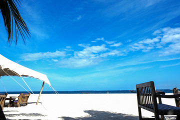 Amazing ocean view in beautiful Kendwa beach Zanzibar island Tanzania