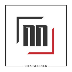 Initial Letter NN Logo Template Design