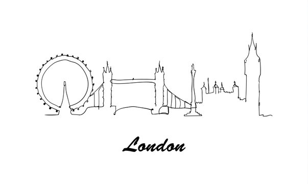 921 Best London Skyline Sketch Images Stock Photos Vectors Adobe Stock