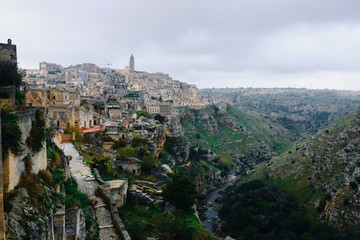 Panorama de Matera, Italie