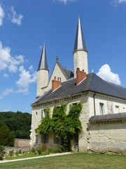 Fototapeta na wymiar Abbaye royale de Fontevraud