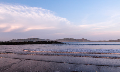 Pochote beach ballena bay, tourist attraction Costa Rica