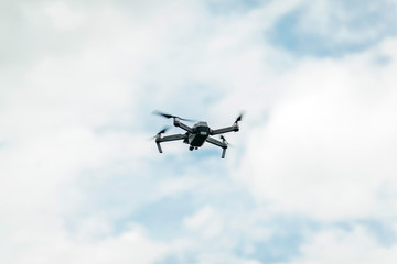 Quadrocopter in the air
