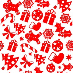 festive christmas wrapping paper