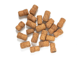 Used champagne corks