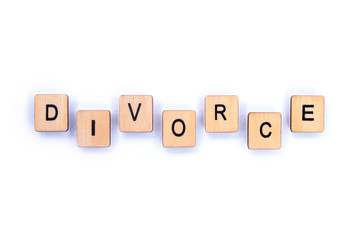 The word DIVORCE