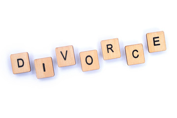 The word DIVORCE