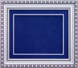 The blank frame on a white background