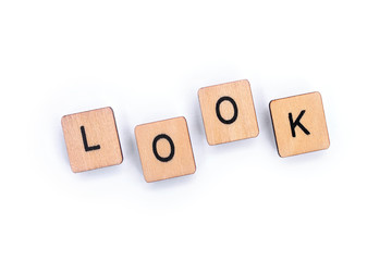 The word LOOK