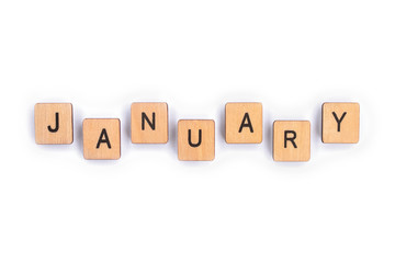 The month of JANUARY
