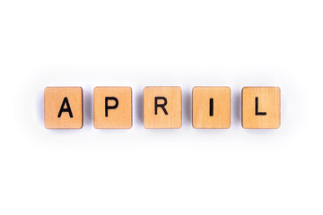 The month of APRIL